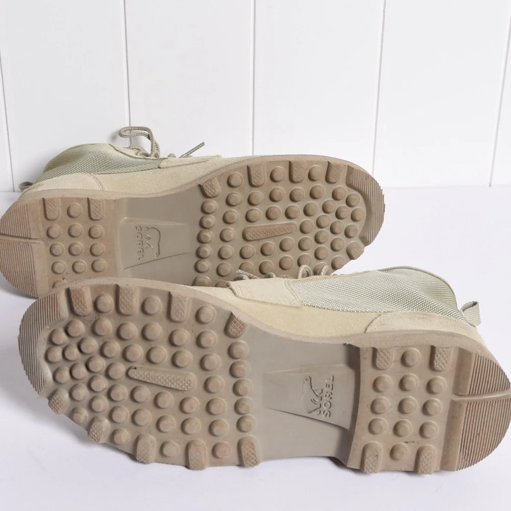 Sorel Men's Mod Chukka waterproof boots, green, lace‎ up, size 9.5
